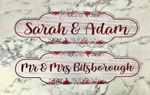 Load image into Gallery viewer, Floral Couples Sign - Made For You Gifts
