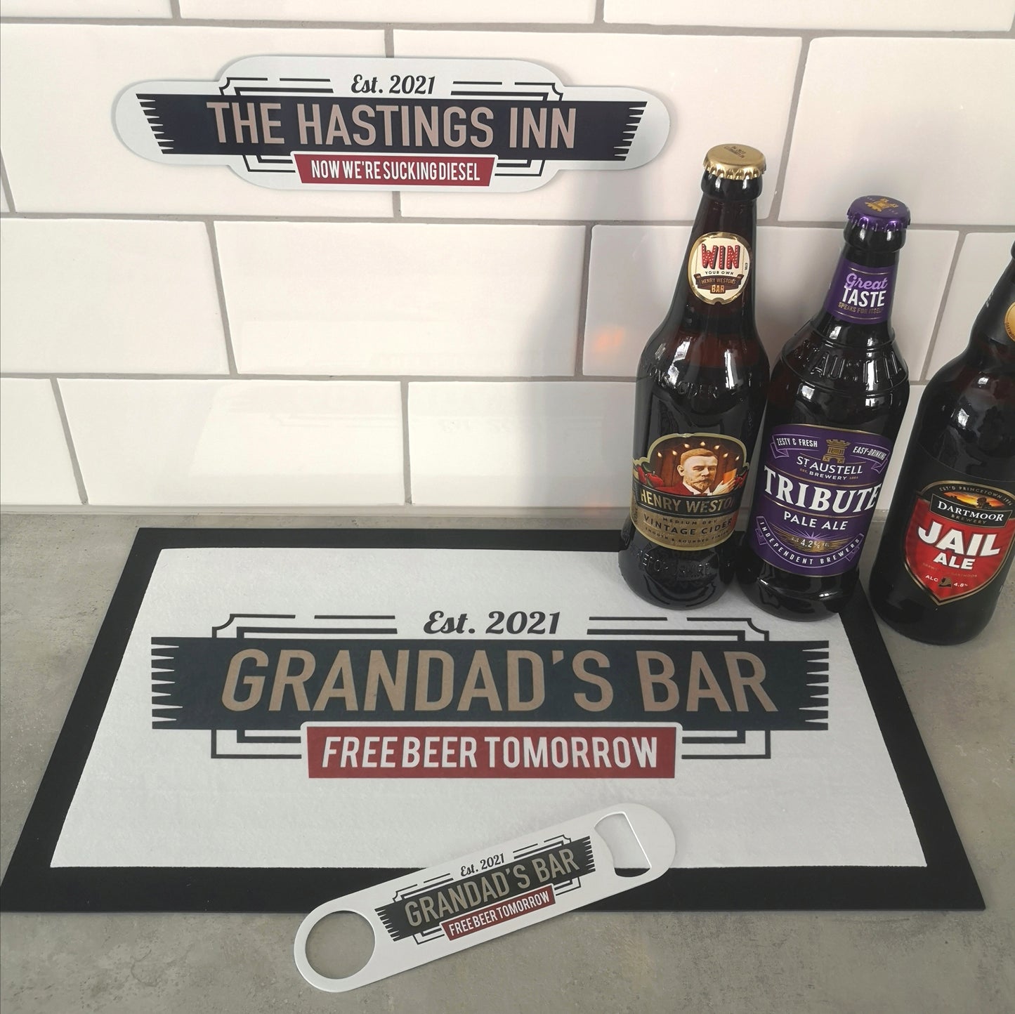 Personalised Bar Runner - Made For You Gifts