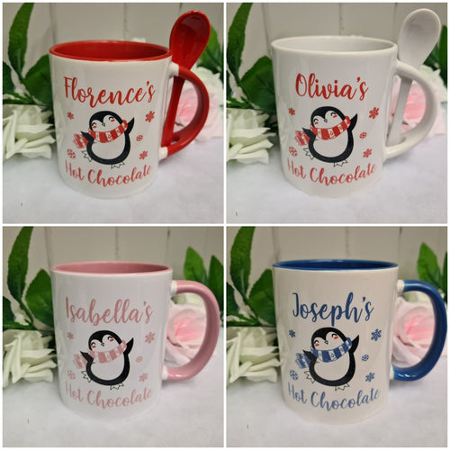 Penguin Hot Chocolate Mug - Made For You Gifts