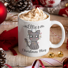 Load image into Gallery viewer, Christmas Cat Mug - Made For You Gifts
