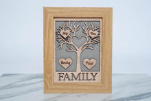 Load image into Gallery viewer, Oak Family Tree Frame
