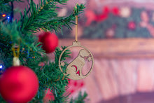 Load image into Gallery viewer, Oak Dog Christmas Tree Decoration
