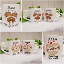 Load image into Gallery viewer, Cute Otters Valentine&#39;s Day Mugs

