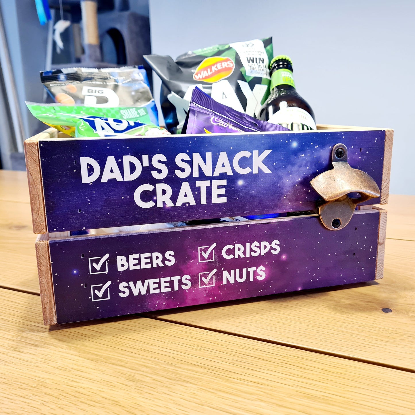 Camouflage Snack Crate