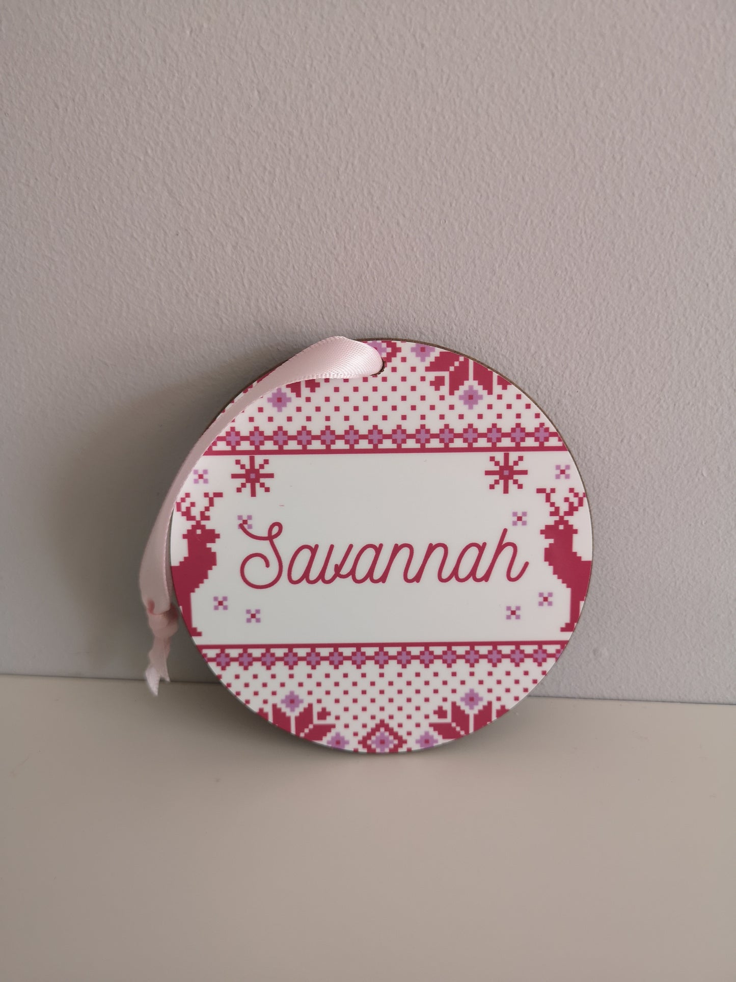 Christmas Jumper Personalised Bauble