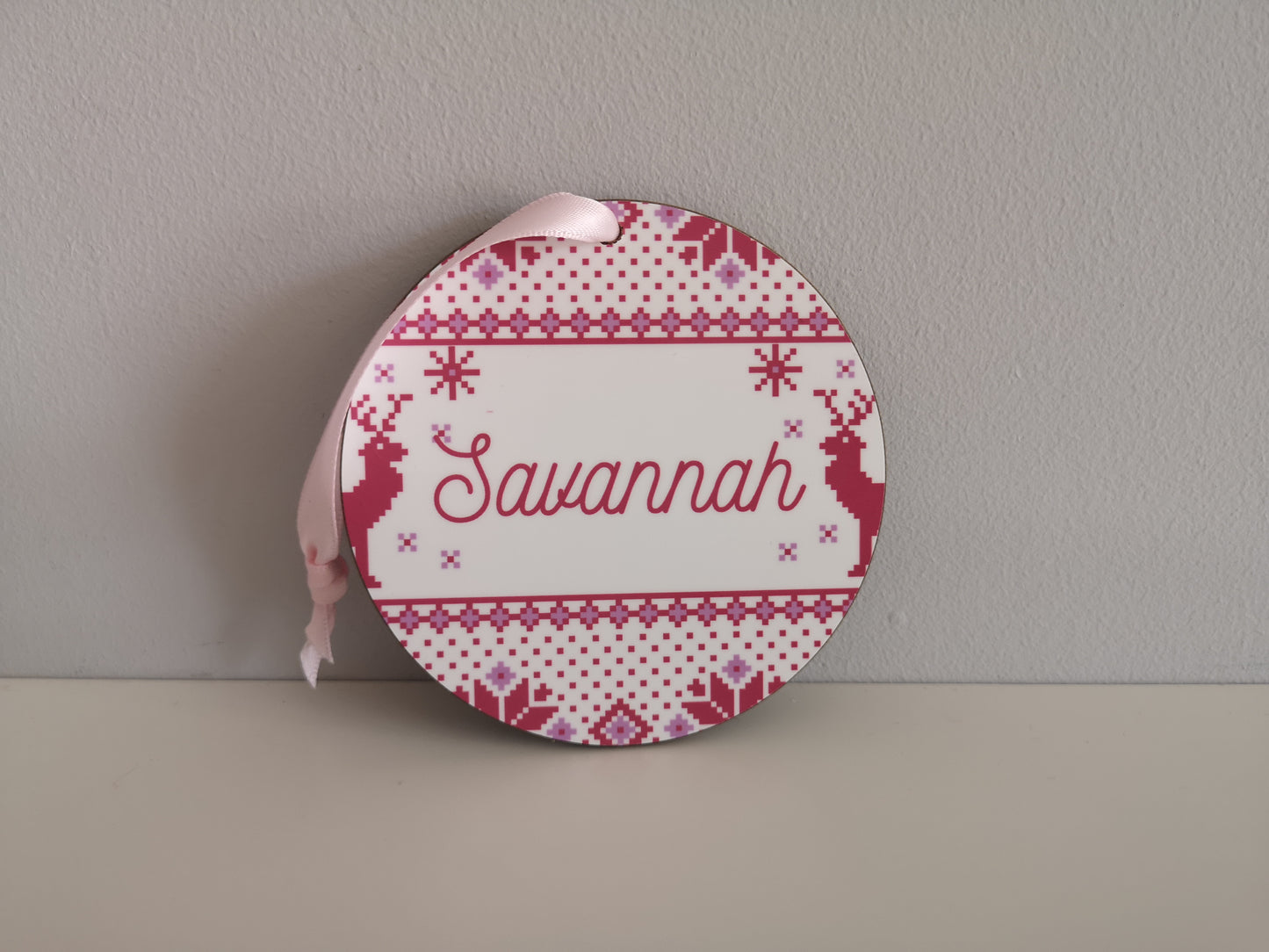 Christmas Jumper Personalised Bauble