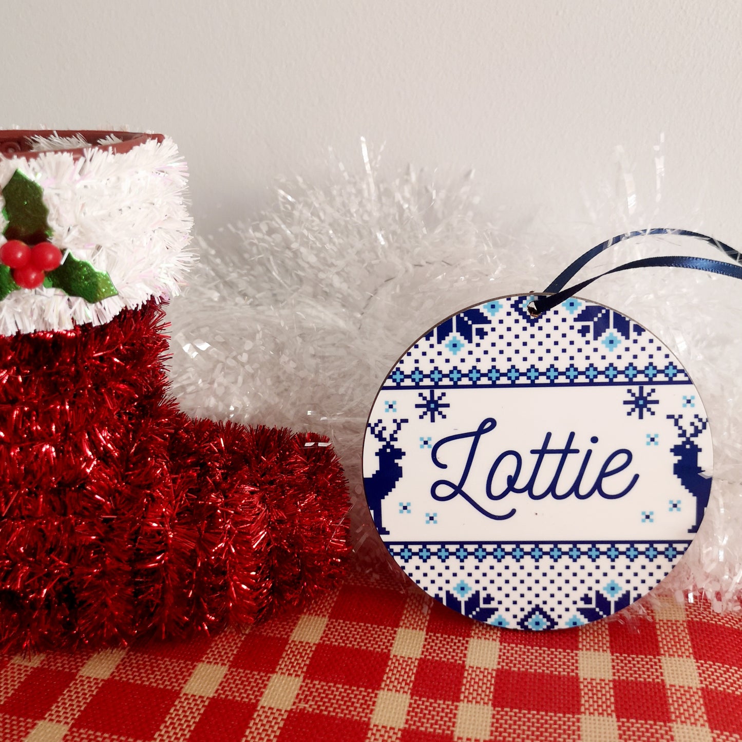 Christmas Jumper Personalised Bauble