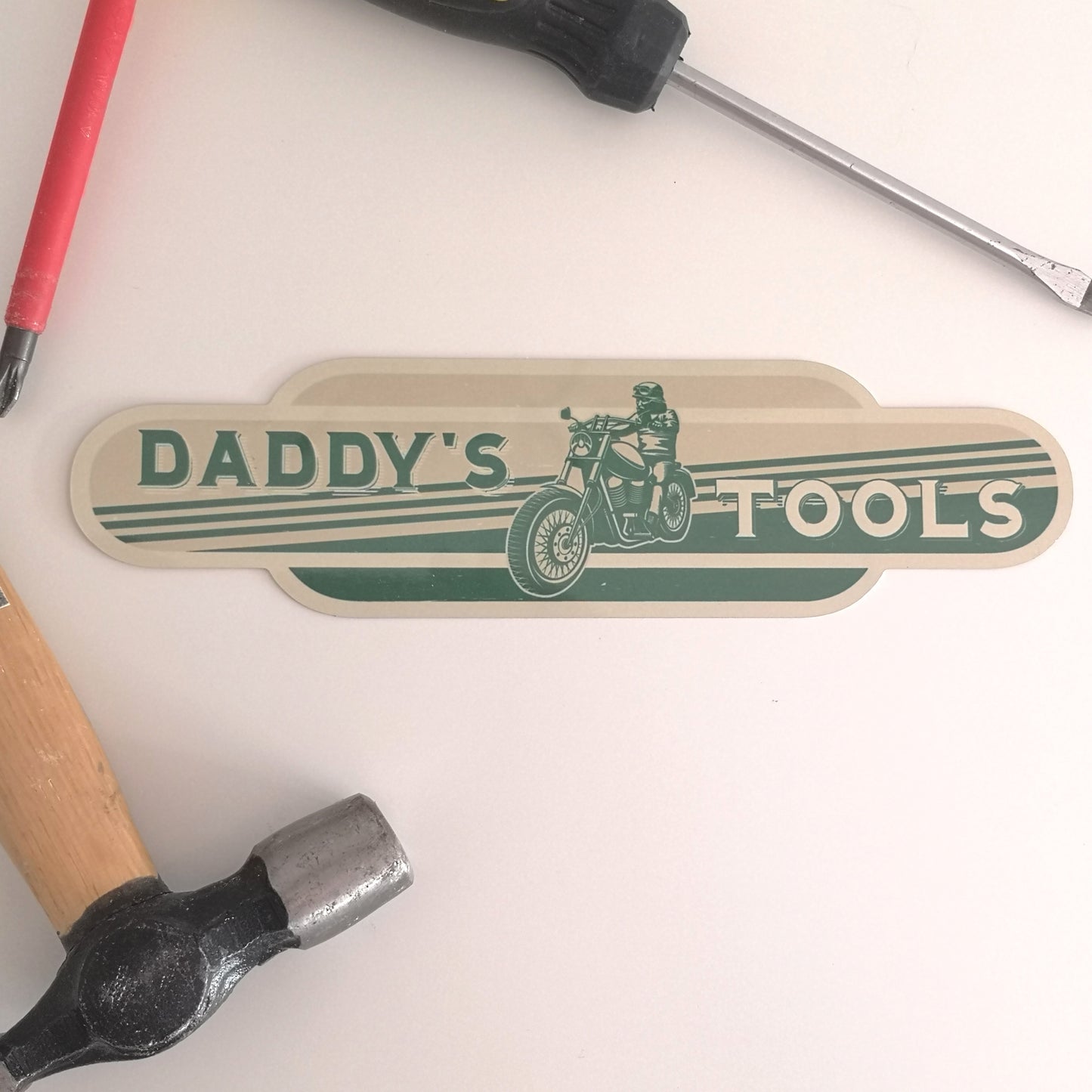 Vintage Style Motorbike Sign