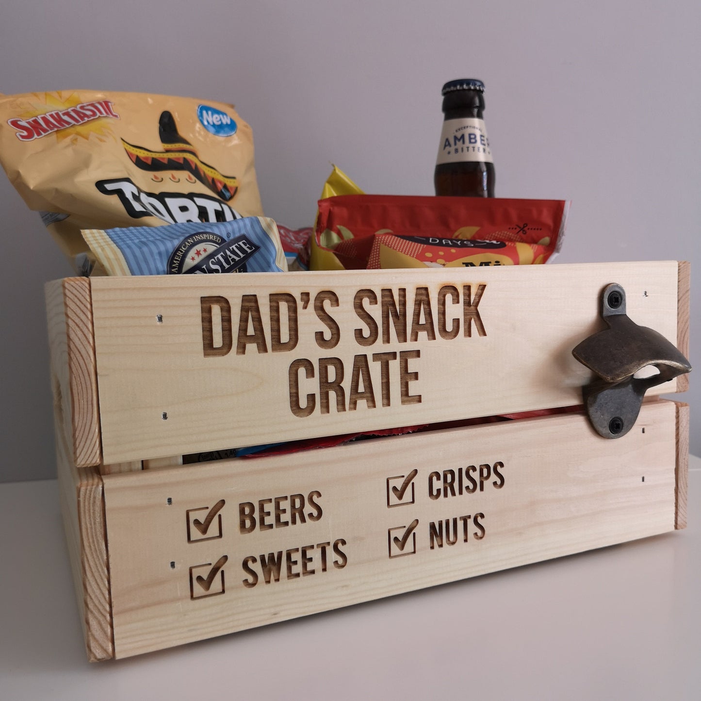 Camouflage Snack Crate