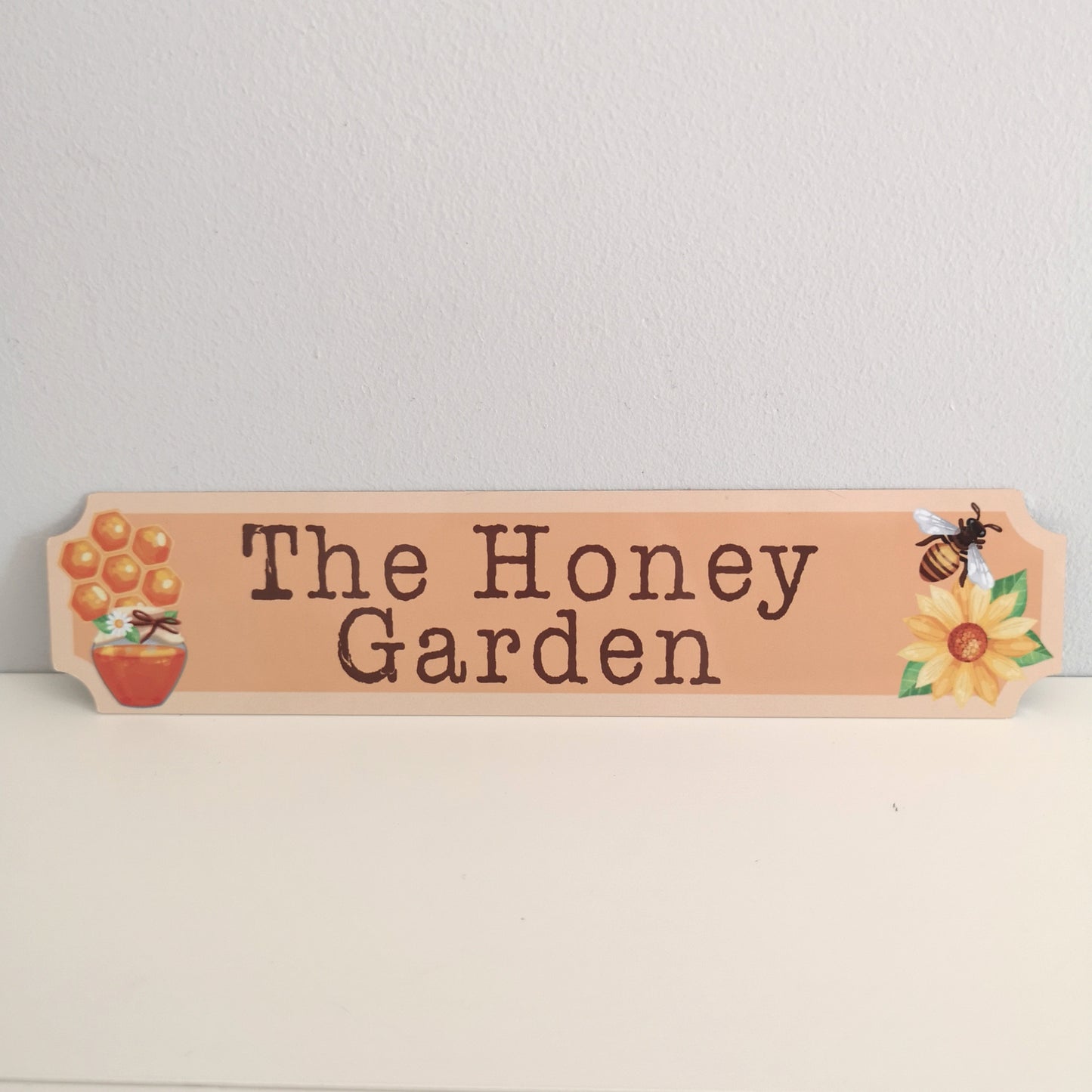 Honey Garden Personalised Acrylic Sign