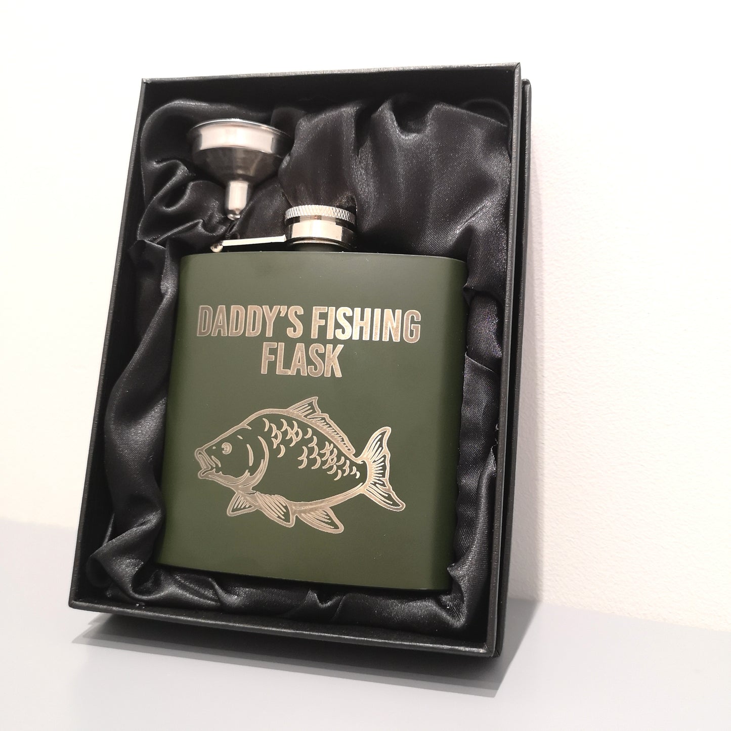 Personalised Fishing Hip Flask