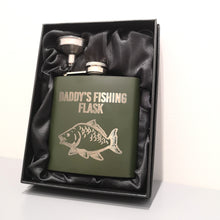 Load image into Gallery viewer, Personalised Fishing Hip Flask
