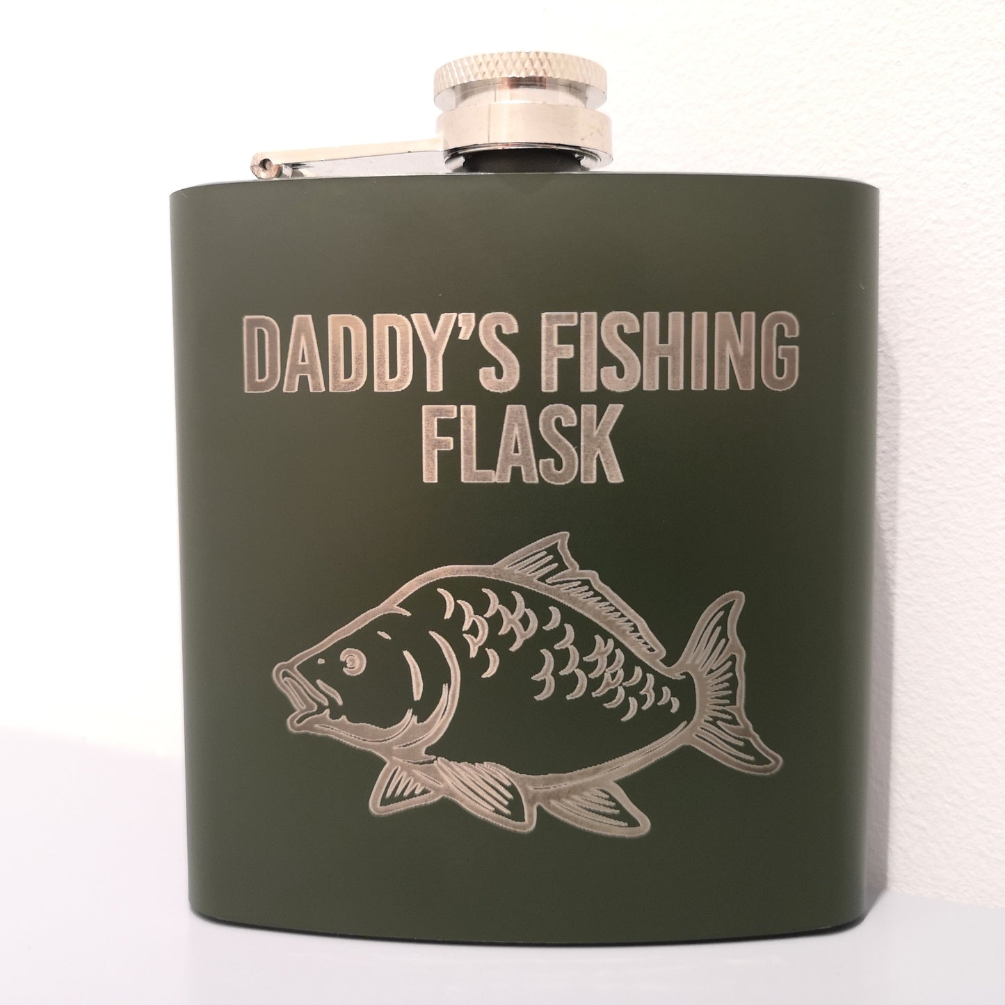 Personalised Fishing Hip Flask
