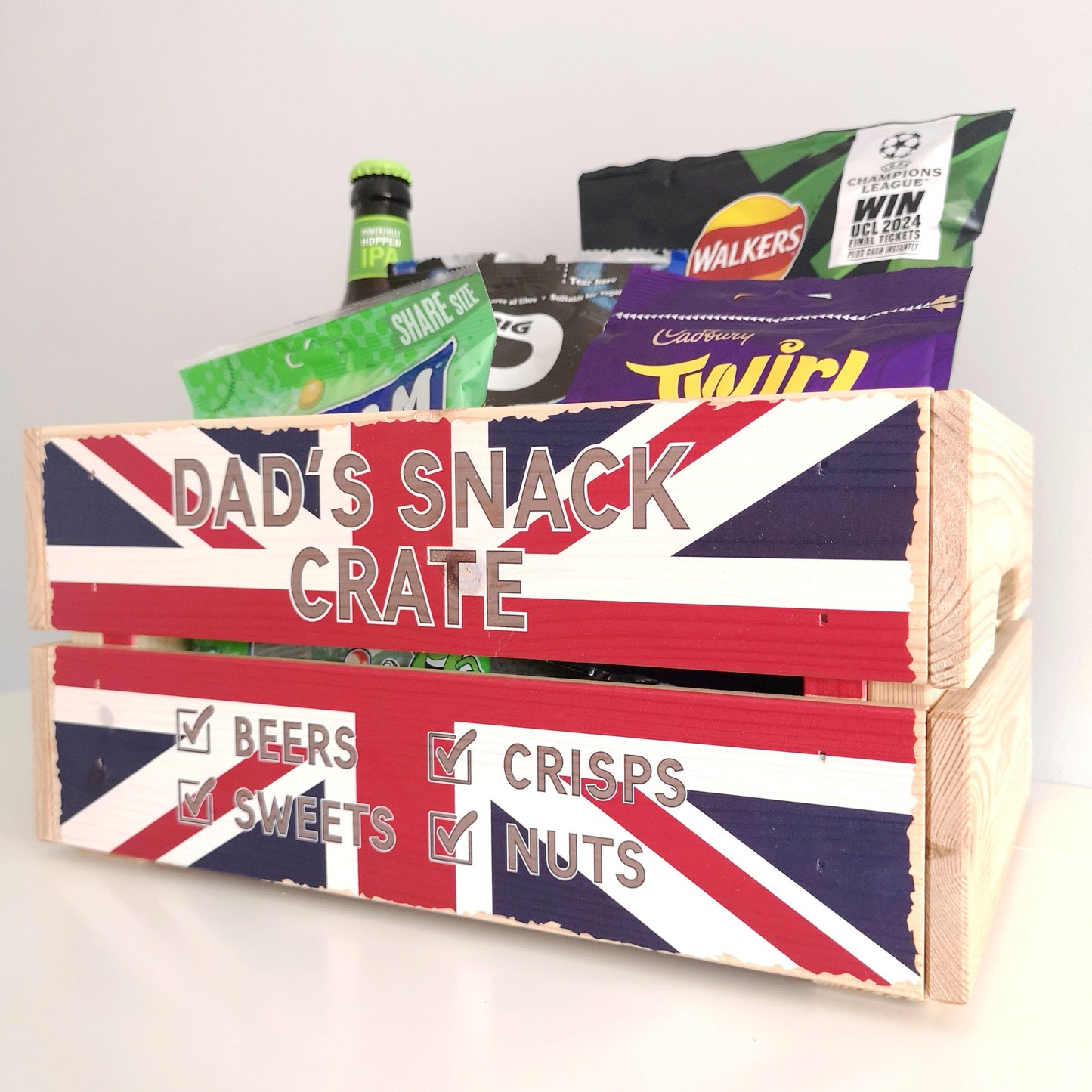 Camouflage Snack Crate