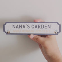 Load and play video in Gallery viewer, Bee Design Personalised Garden Sign
