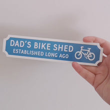 Load and play video in Gallery viewer, Personalised Bicycle Street Sign, Bar Sign
