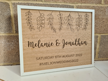 Load image into Gallery viewer, Wedding Welcome Sign
