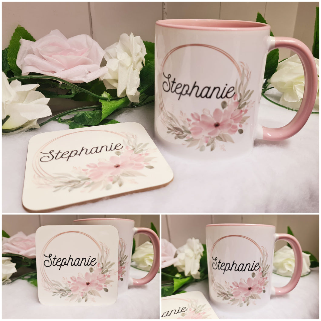 Floral Mug - Made For You Gifts