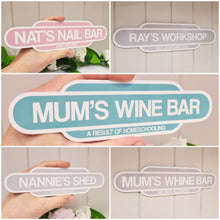 Load image into Gallery viewer, Pastel Train Signs - Made For You Gifts
