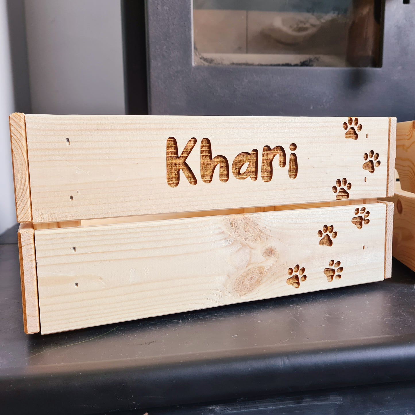 Personalised Pet Crate - Made For You Gifts
