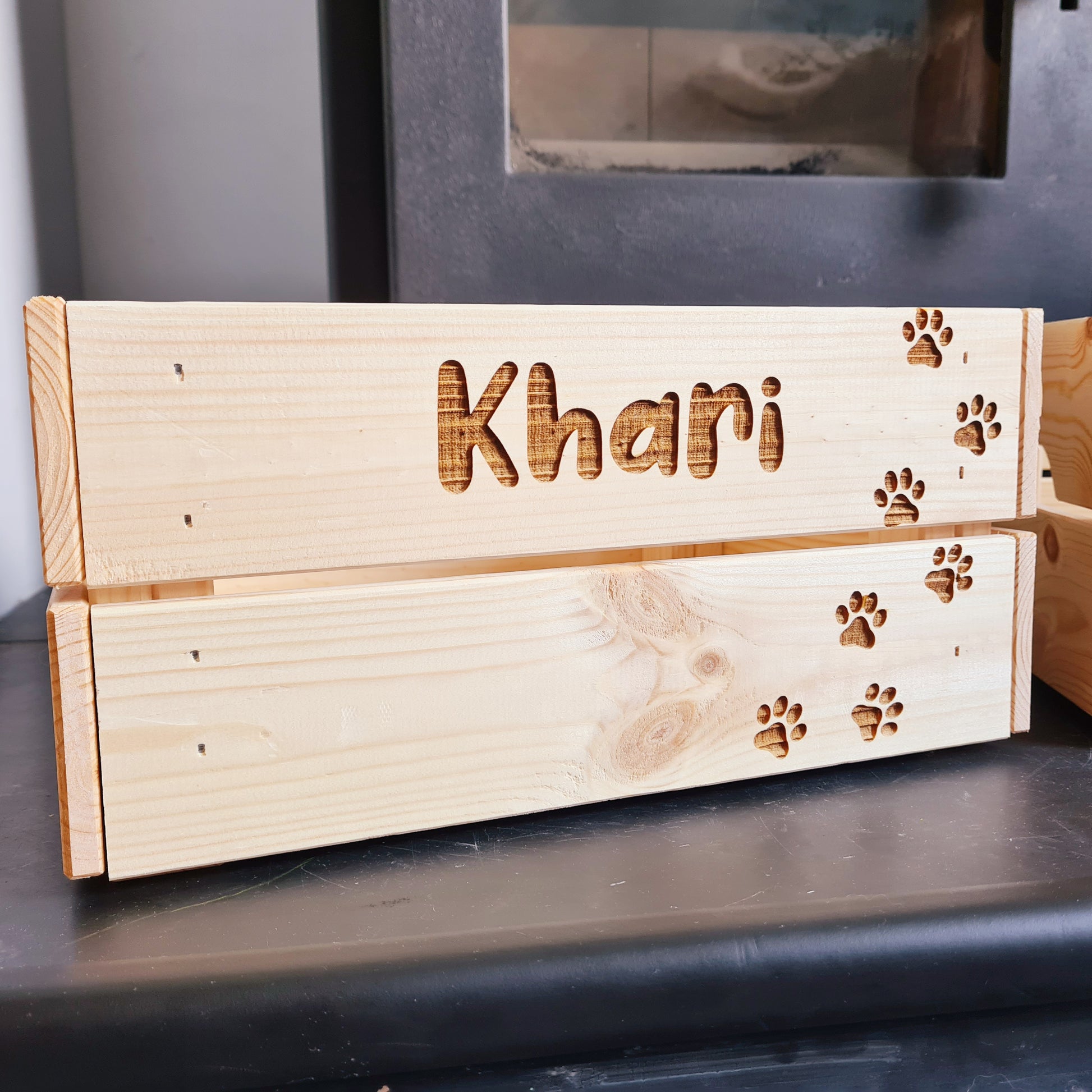 Personalised Pet Crate - Made For You Gifts
