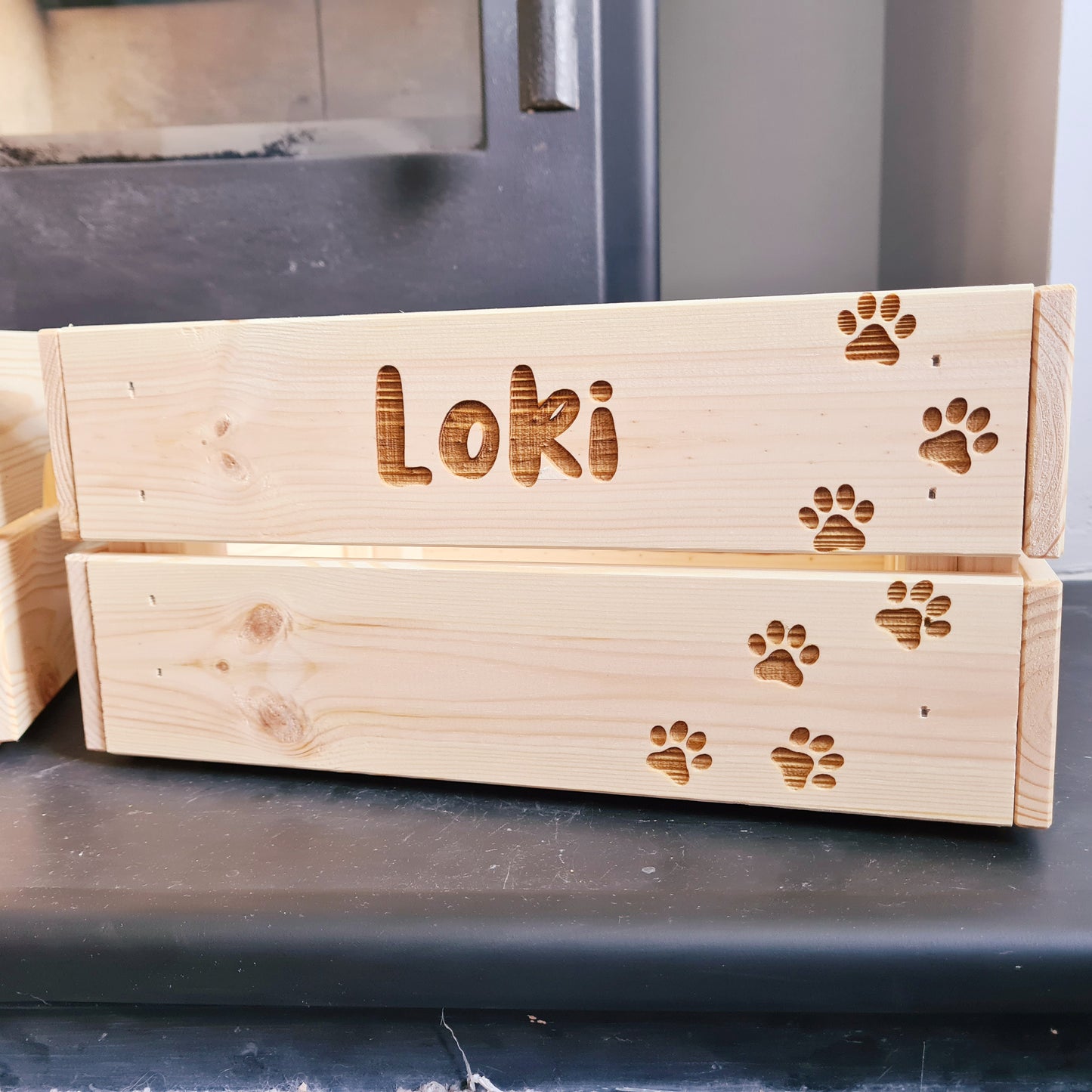 Personalised Pet Crate - Made For You Gifts