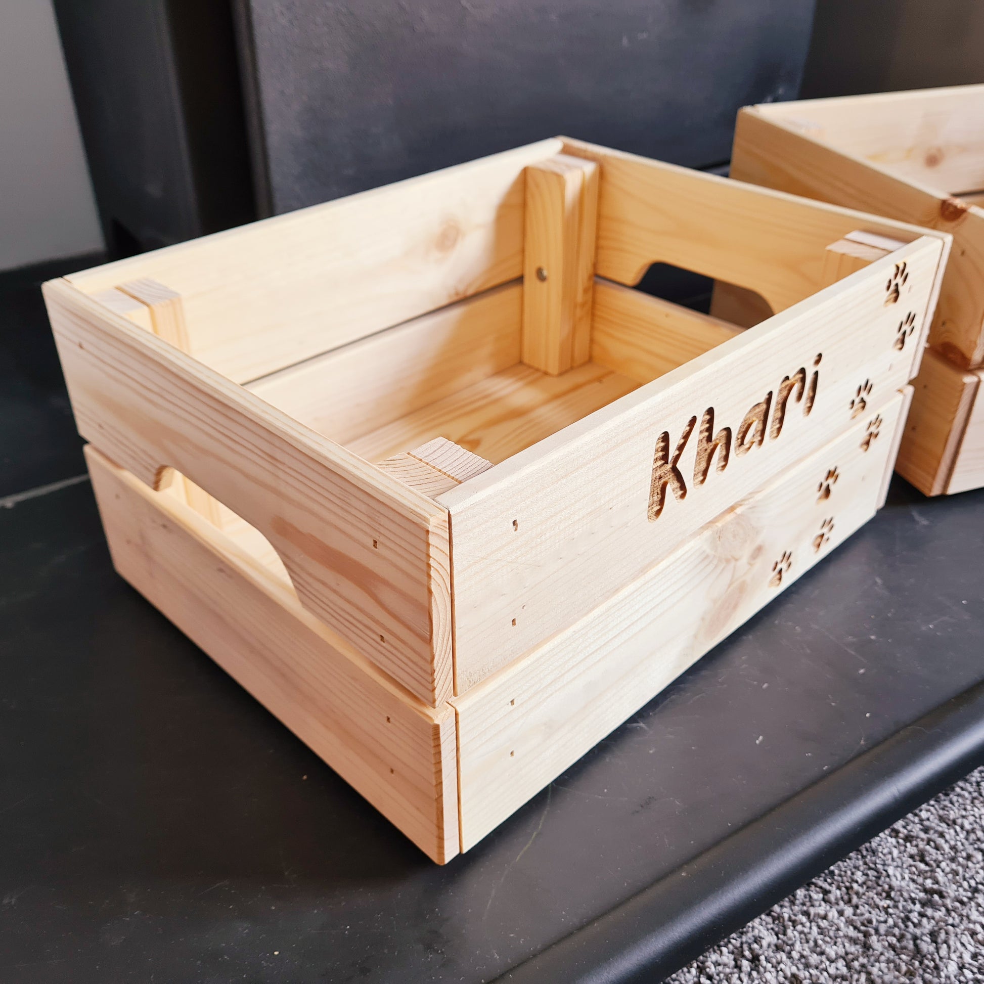 Personalised Pet Crate - Made For You Gifts