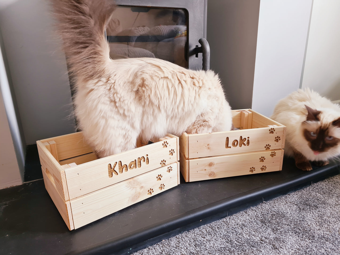 Personalised Pet Crate - Made For You Gifts