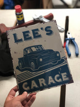 Load image into Gallery viewer, Vintage Garage Sign - Made For You Gifts
