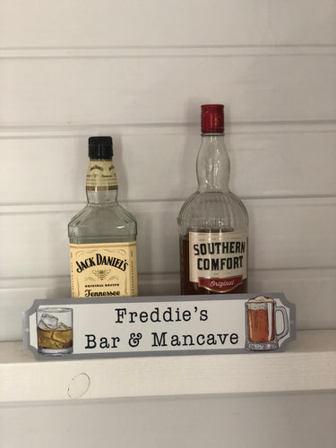 Man Cave Bar Sign - Made For You Gifts