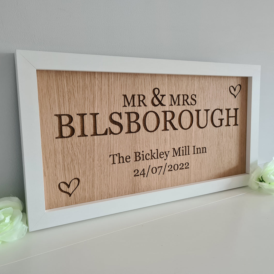Wedding Top Table Sign