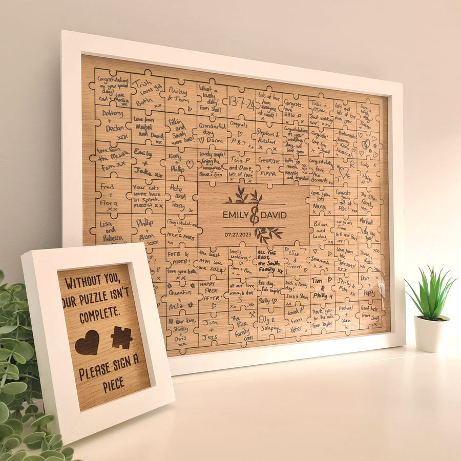 Wedding Puzzle Guestbook