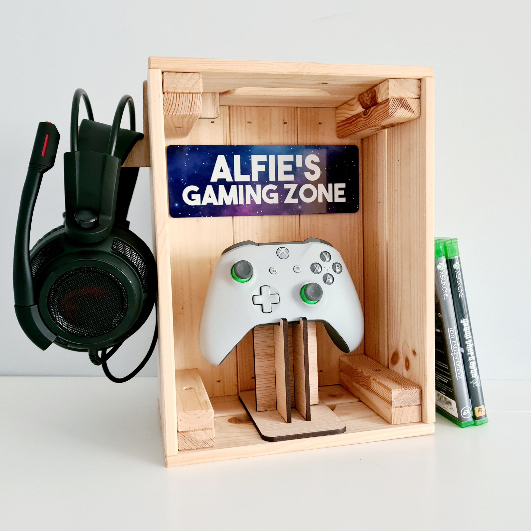 Personalised Gamer Box Personalised Gamer Crate Gamers Gifts