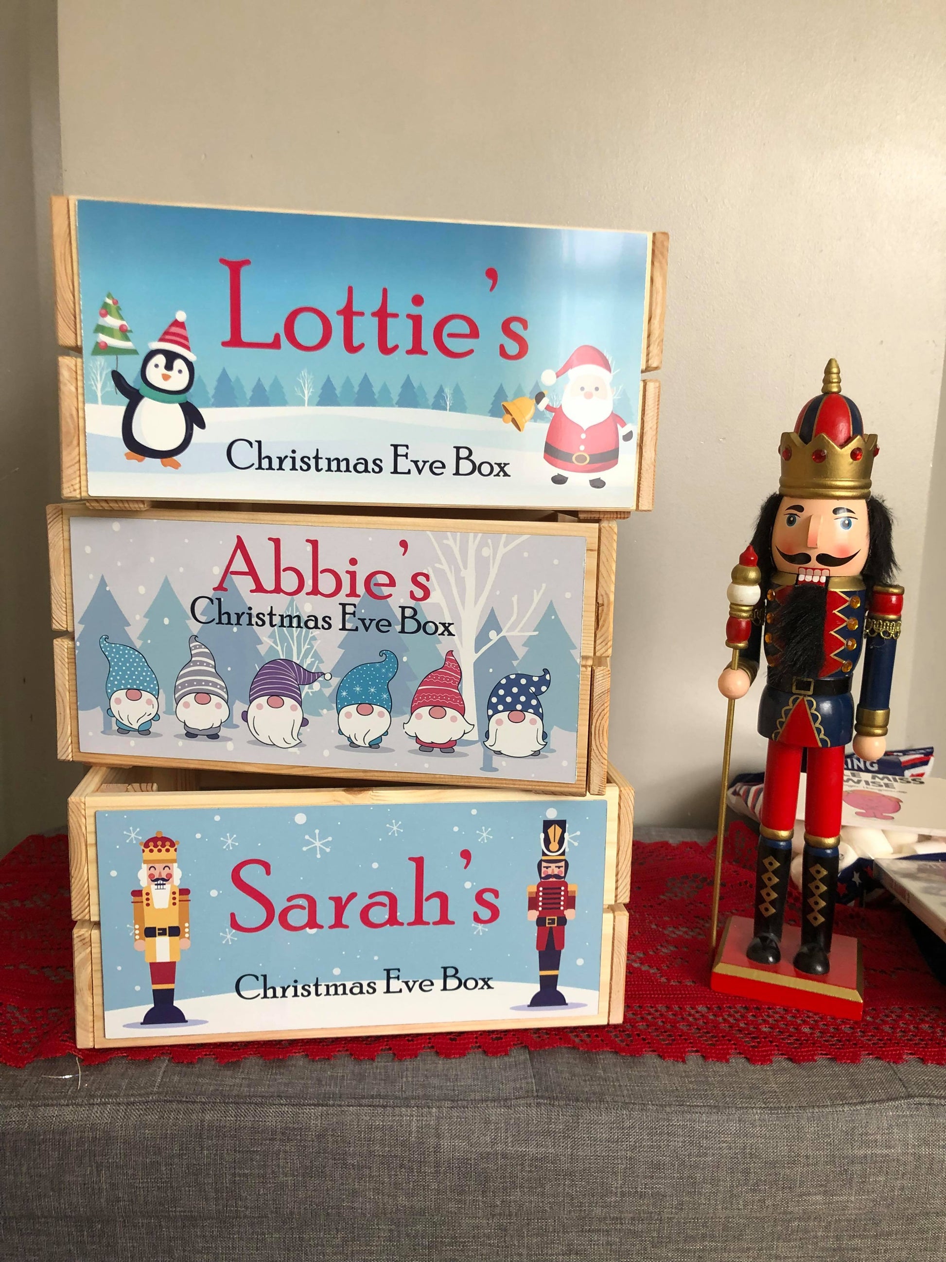 Christmas Eve Crate/Box - Made For You Gifts