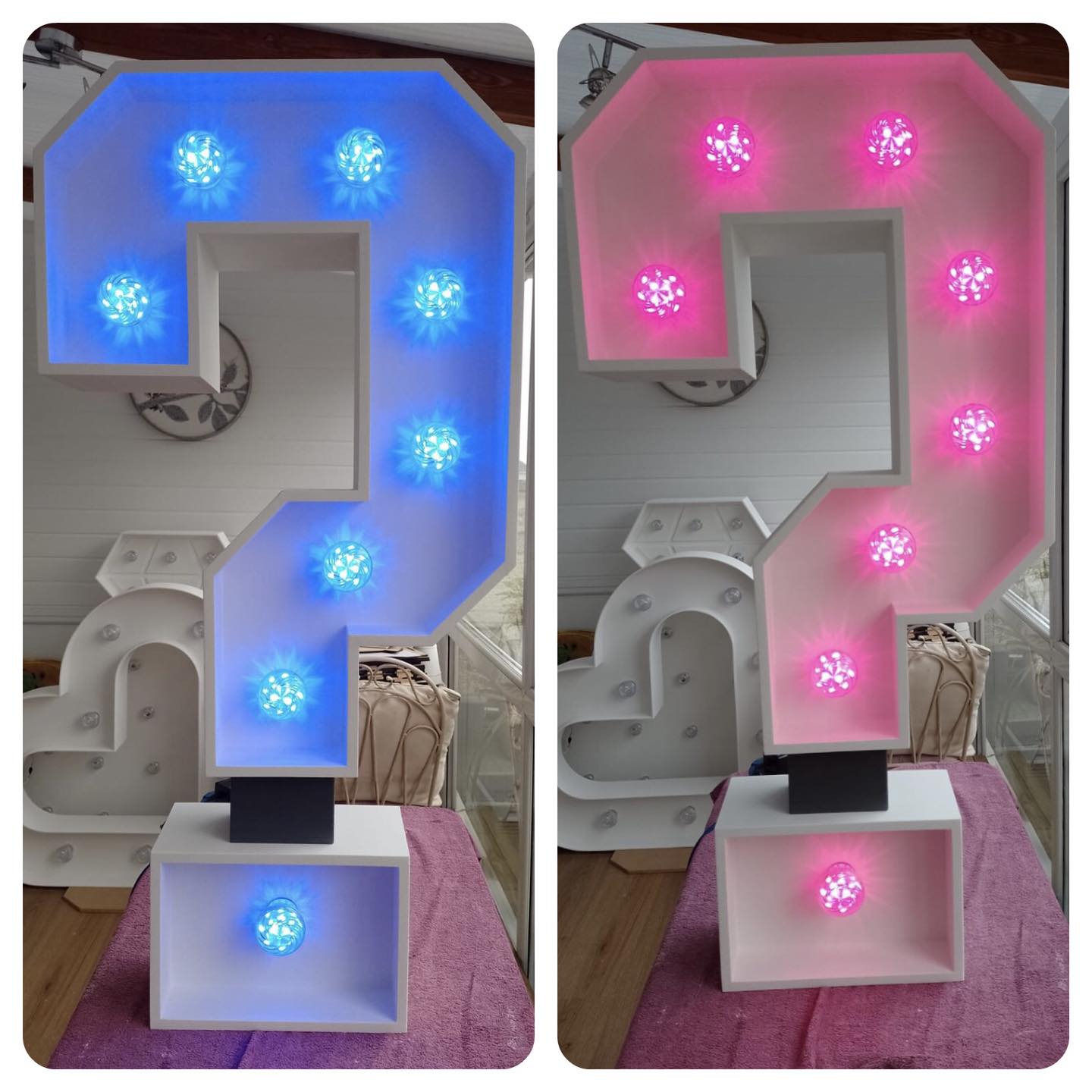 60mm RGB LED Cabochon Light Fittings - 24V
