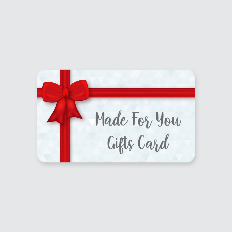 Made For You Gifts Card - Made For You Gifts