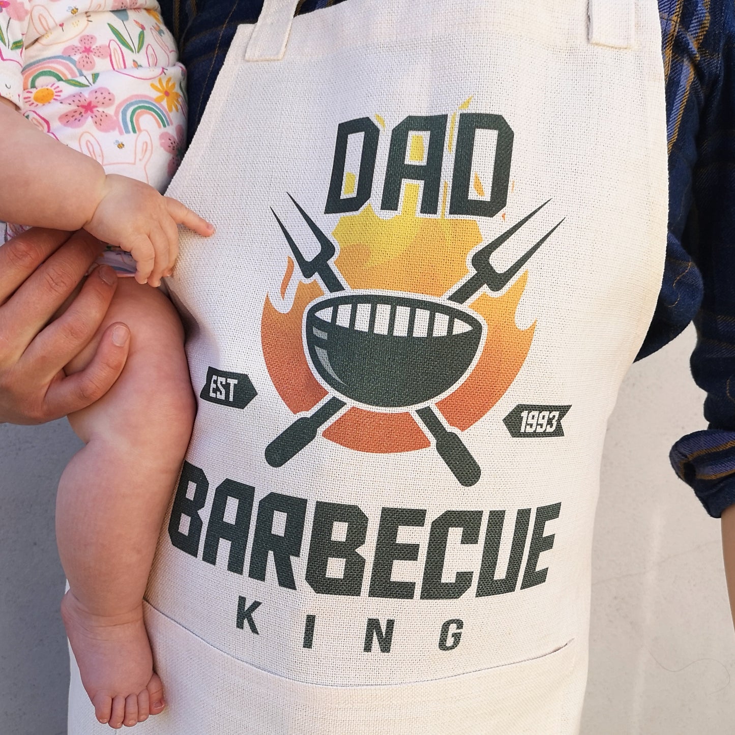 Personalised BBQ Apron - Made For You Gifts