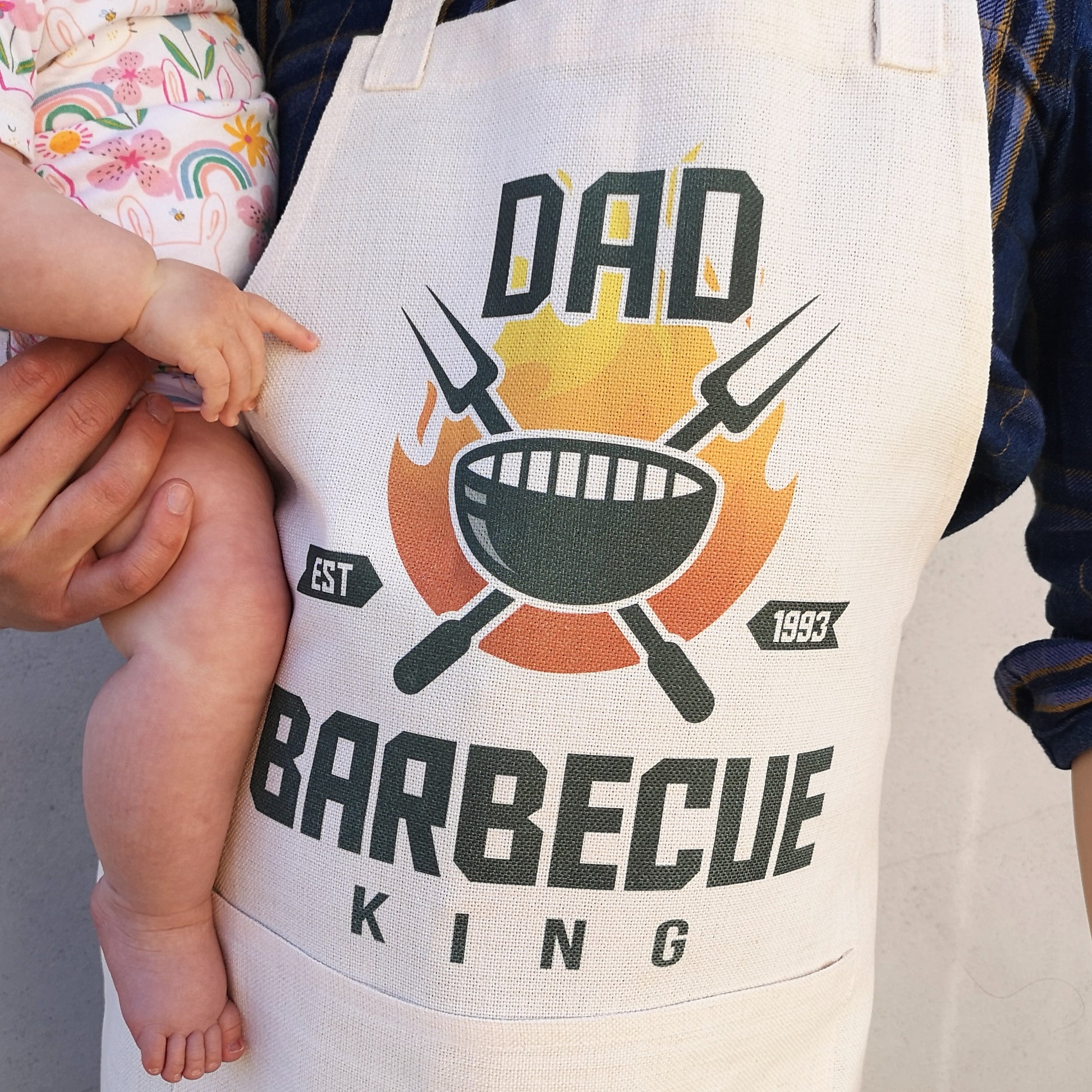 Personalised BBQ Apron - Made For You Gifts