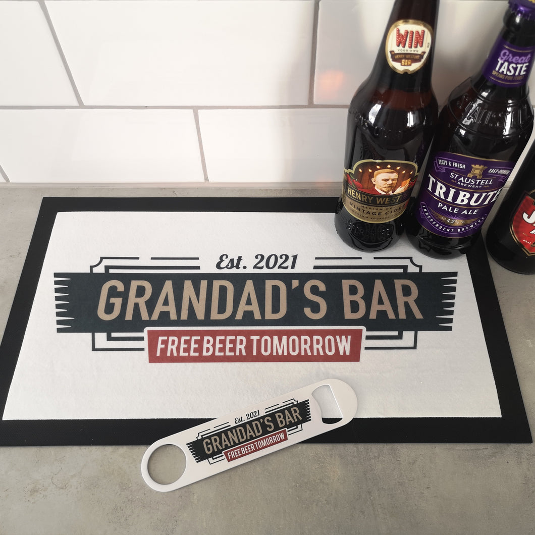 Personalised Bar Runner - Made For You Gifts