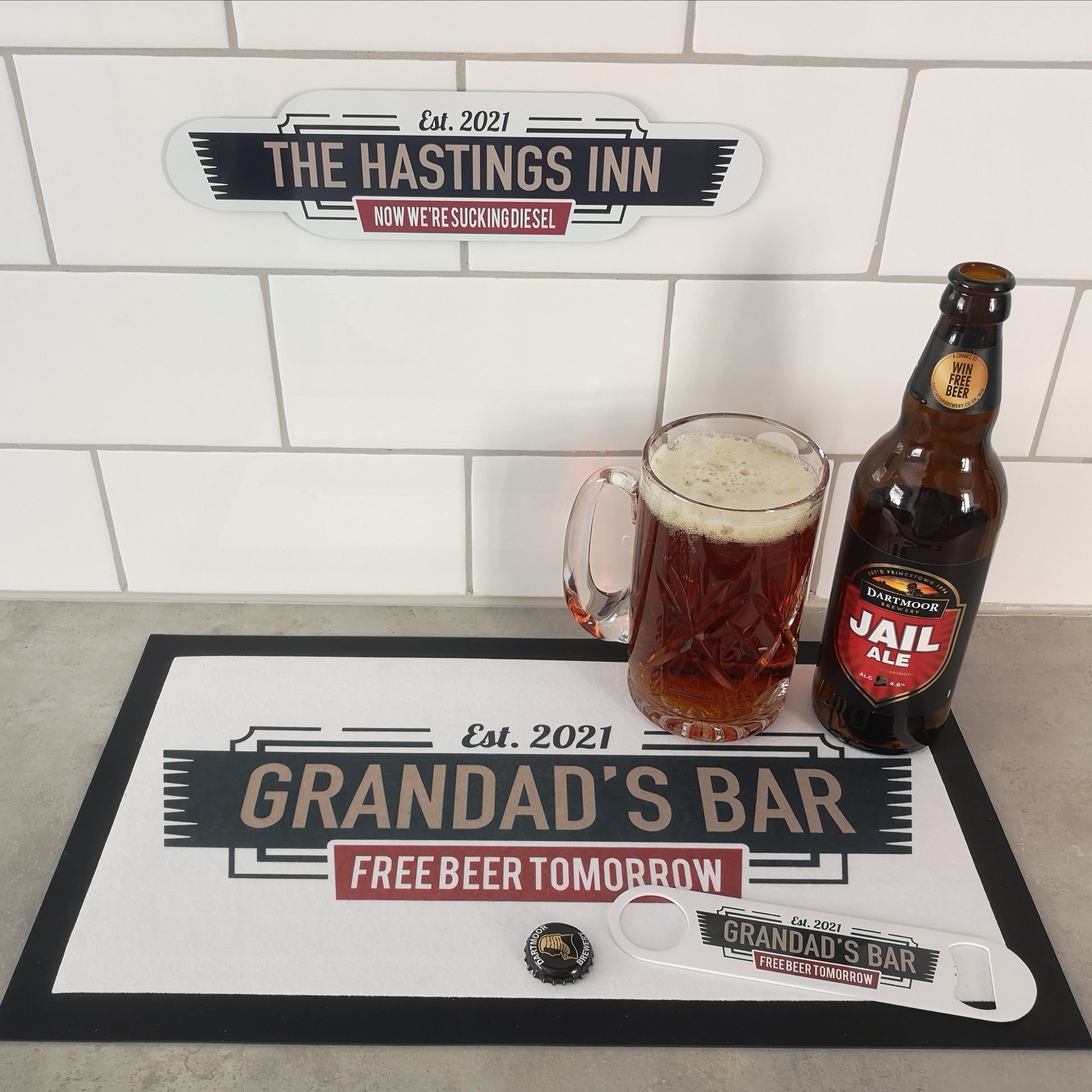 Personalised Bar Runner - Made For You Gifts