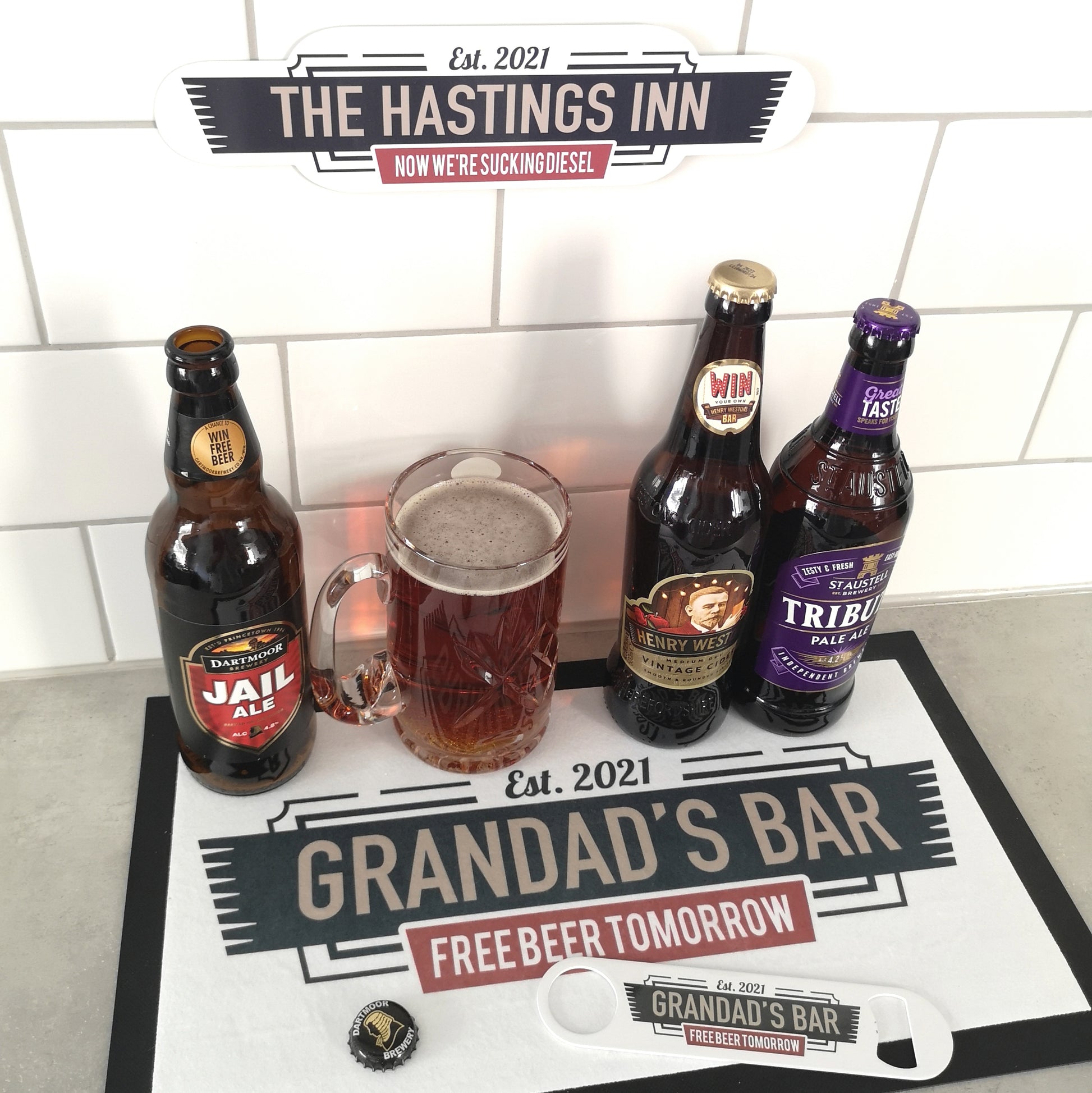 Personalised Bar Runner - Made For You Gifts