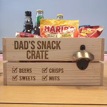 Load image into Gallery viewer, Personalised Father&#39;s Day Crate - Made For You Gifts
