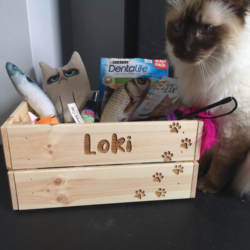 Personalised Pet Crate - Made For You Gifts