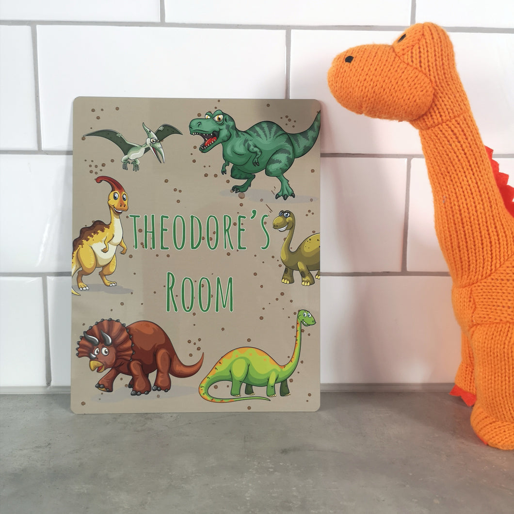 Dinosaur Room Sign - Made For You Gifts