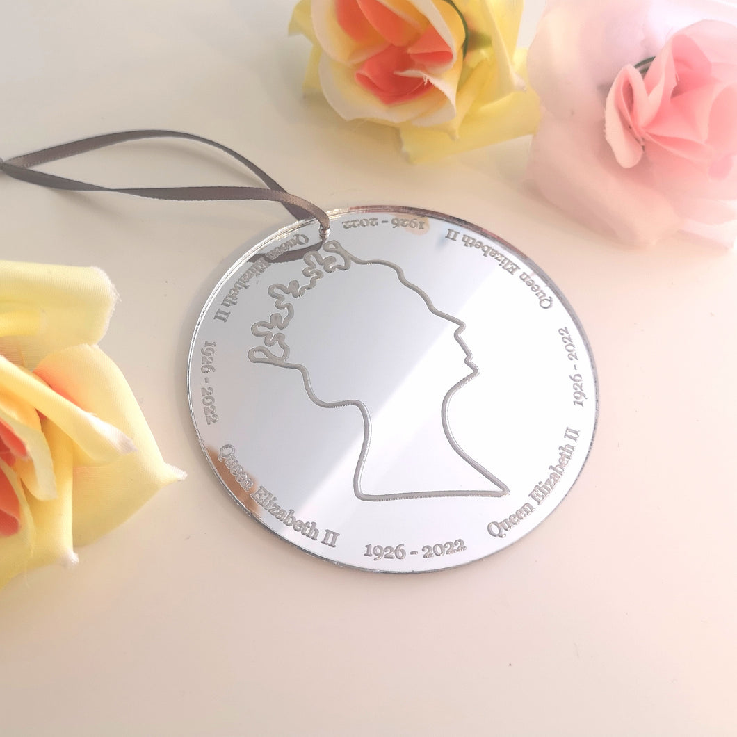 Queen Elizabeth II Memorial Hanging Decoration