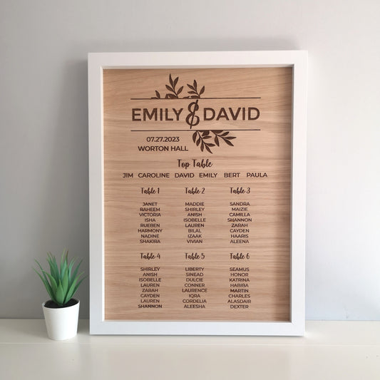 Wedding Seating Plan