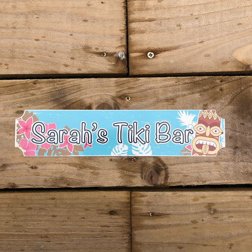 Tiki Bar Sign - Made For You Gifts