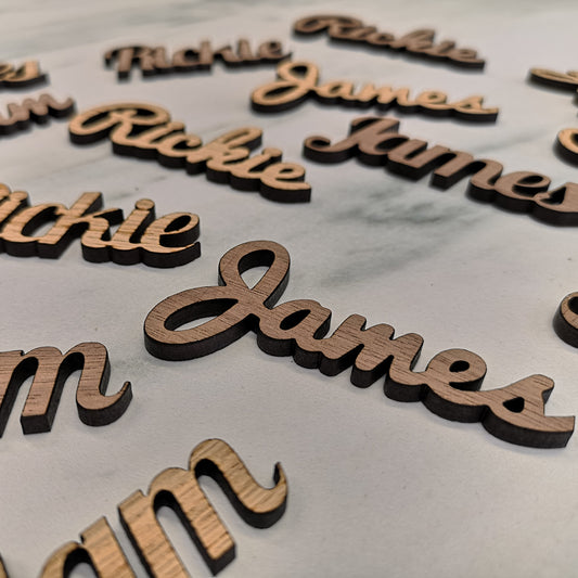 Wedding Place Names