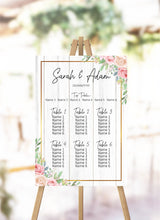 Load image into Gallery viewer, Wedding Seating Plan - Metal Panel - Made For You Gifts

